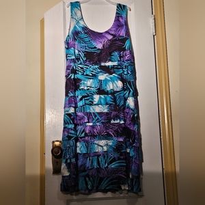 Creation frilled dress